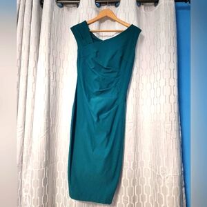 Elegant Teal Dress